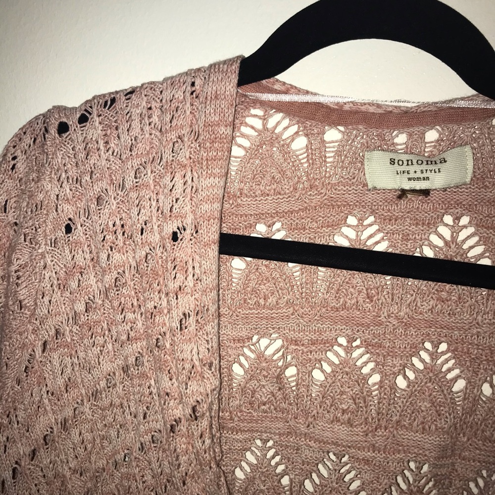 Light Pink Cardigan - Picture 2 of 3